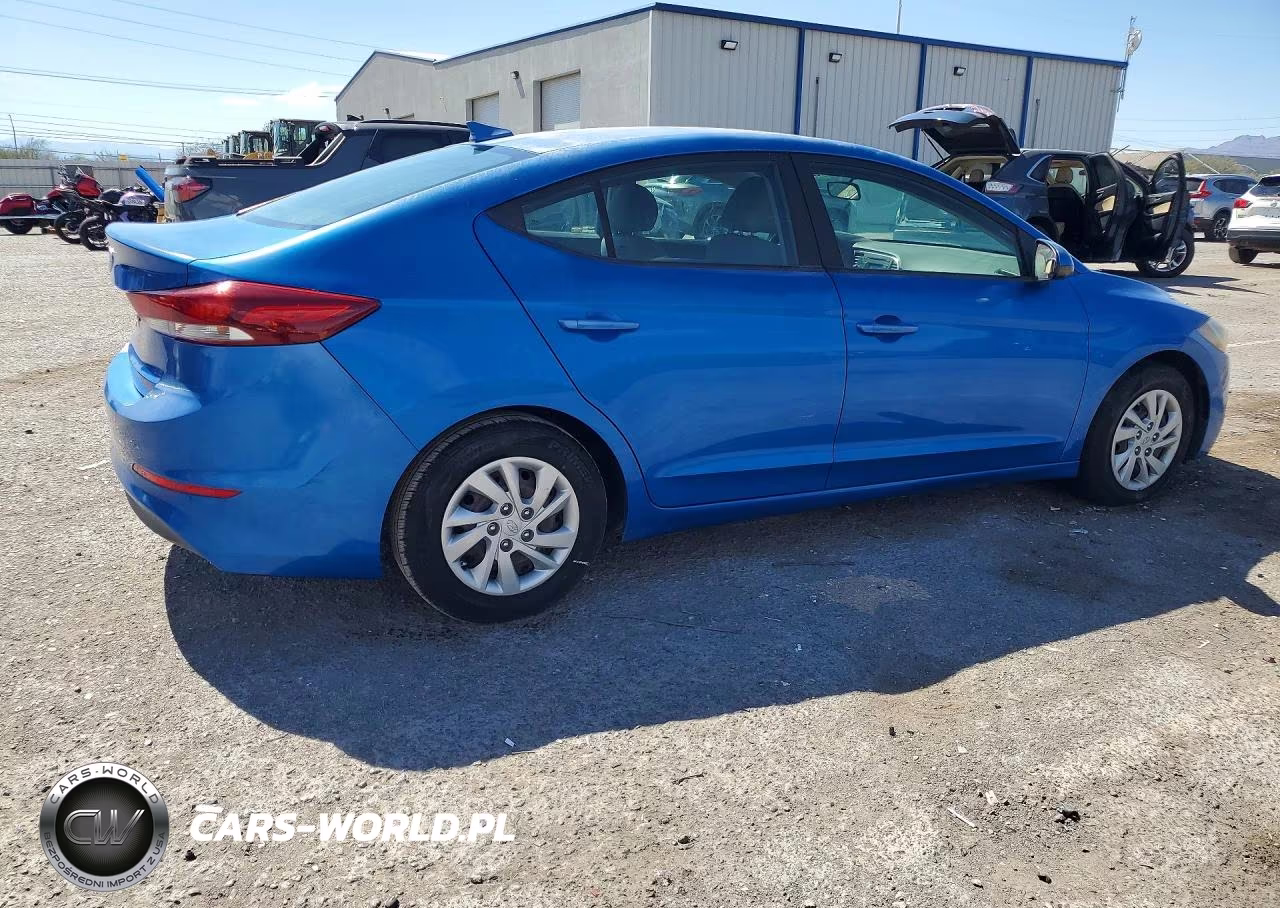 2017 Hyundai Elantra Se VIN:KMHD74LF1HU091168 - 3