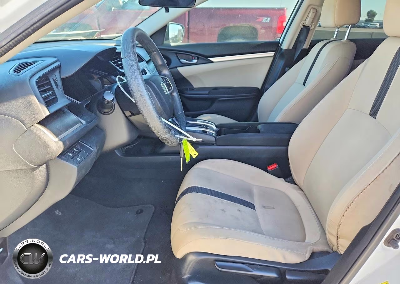 2020 Honda Civic Lx VIN:19XFC2F6XLE012029 - 7