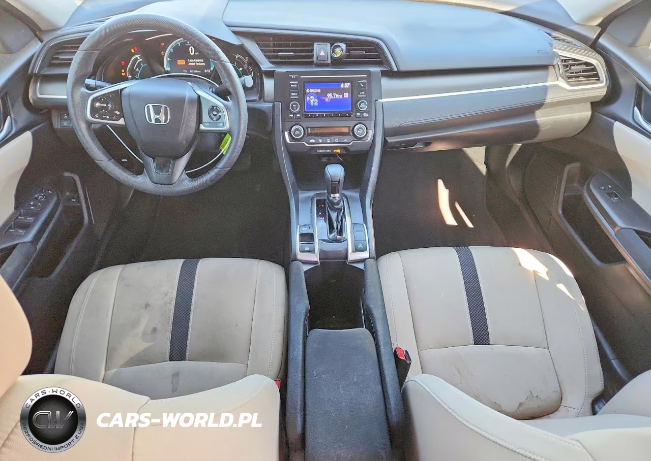 2020 Honda Civic Lx VIN:19XFC2F6XLE012029 - 8