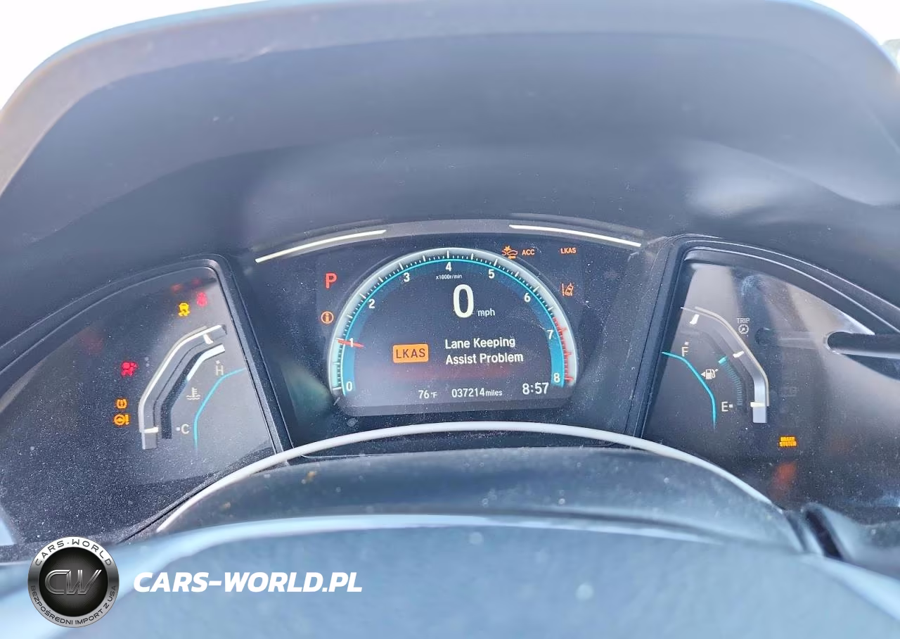 2020 Honda Civic Lx VIN:19XFC2F6XLE012029 - 9