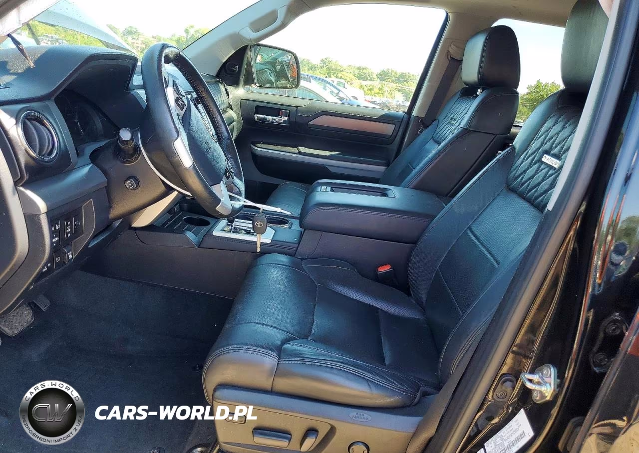 2019 Toyota Tundra Platinum VIN:5TFAY5F12KX844609 - 7
