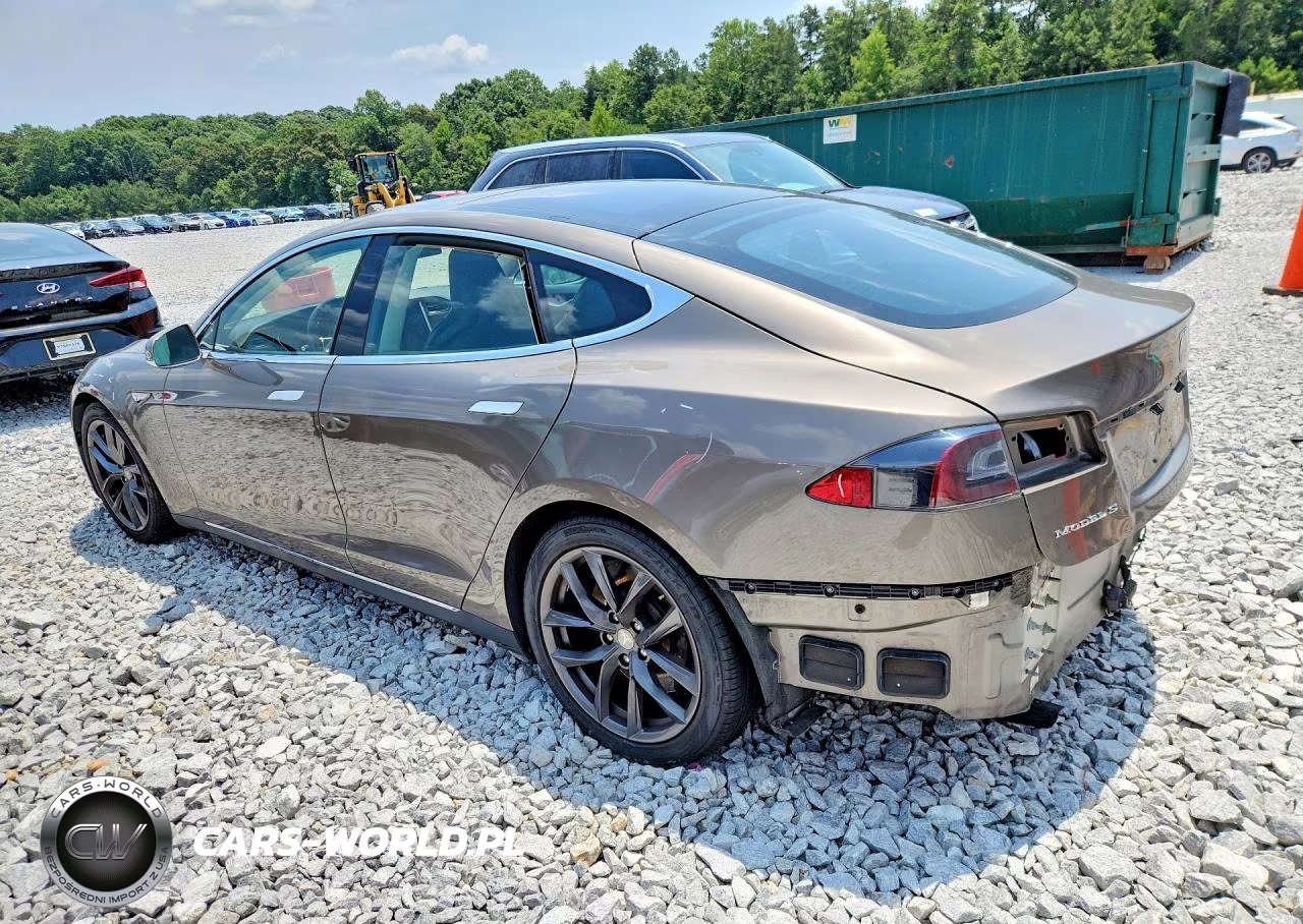 2015 Tesla Model S 70D VIN:5YJSA1S27FF091854 - 2