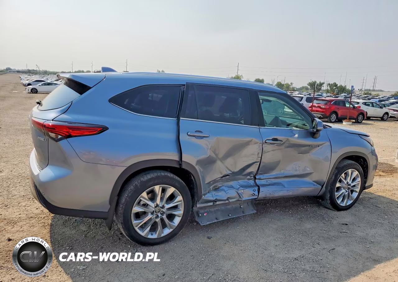 2021 Toyota Highlander Hybrid Limited VIN:5TDDBRCH1MS062639 - 3