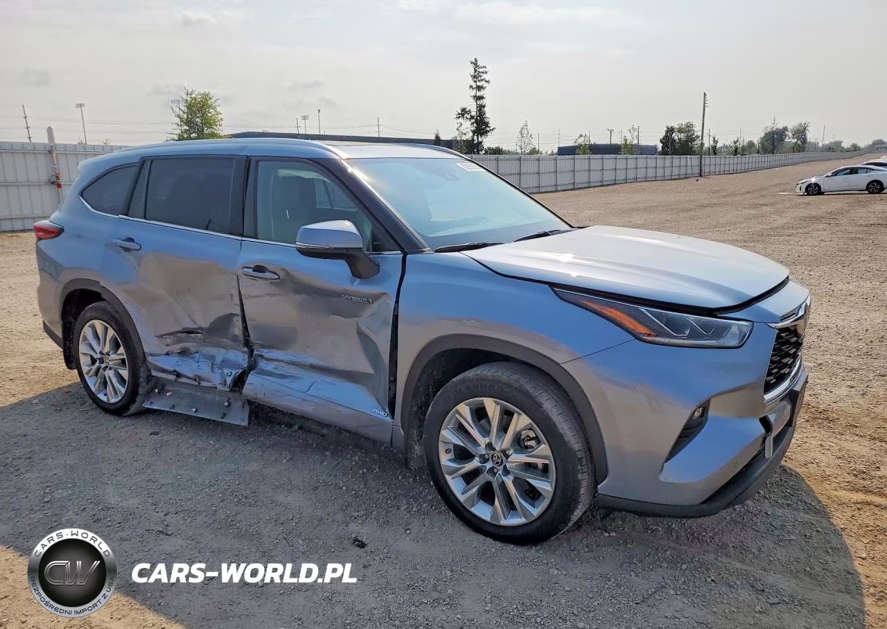 2021 Toyota Highlander Hybrid Limited VIN:5TDDBRCH1MS062639 - 4