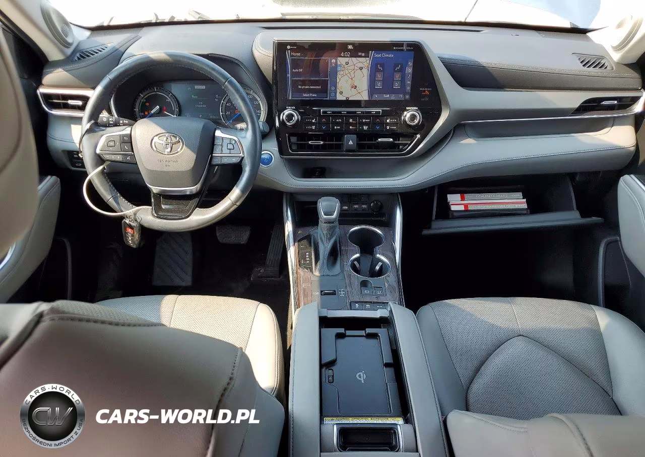 2021 Toyota Highlander Hybrid Limited VIN:5TDDBRCH1MS062639 - 8