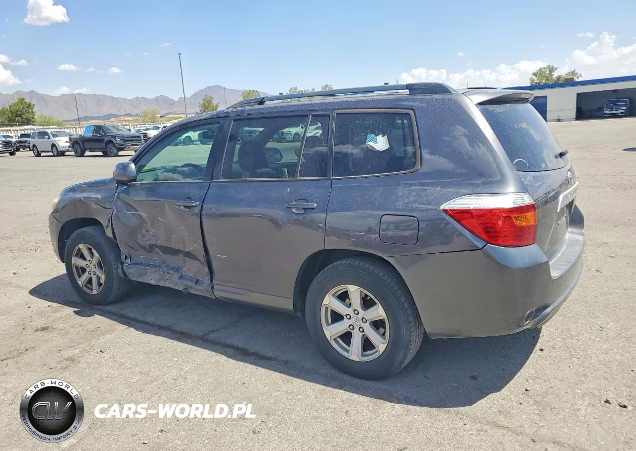 2010 Toyota Highlander Base VIN:5TDBK3EH7AS007366 - 2