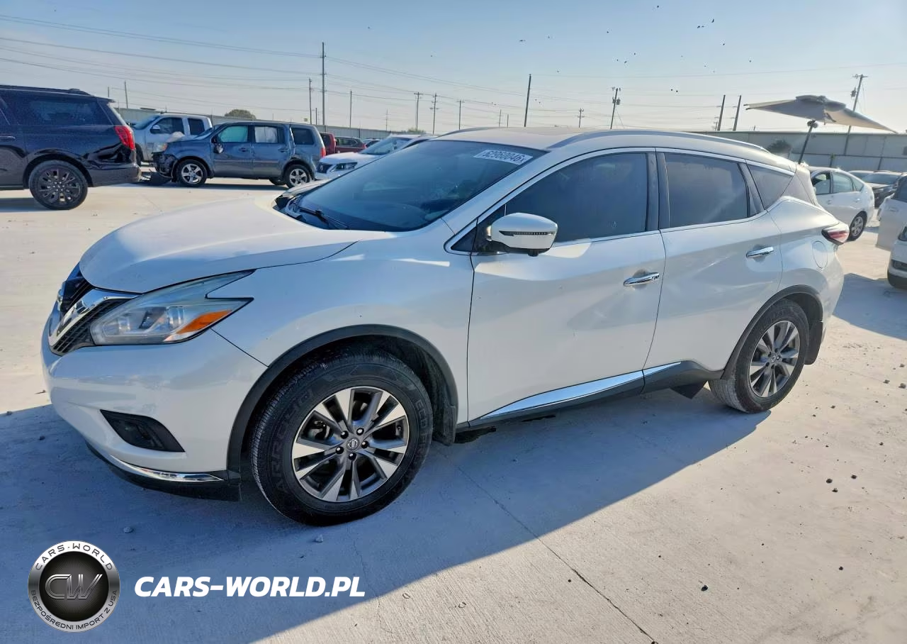 2016 Nissan Murano Sl VIN:5N1AZ2MG4GN166141 - 1