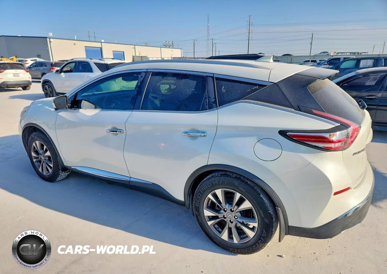 2016 Nissan Murano Sl VIN:5N1AZ2MG4GN166141 - 2
