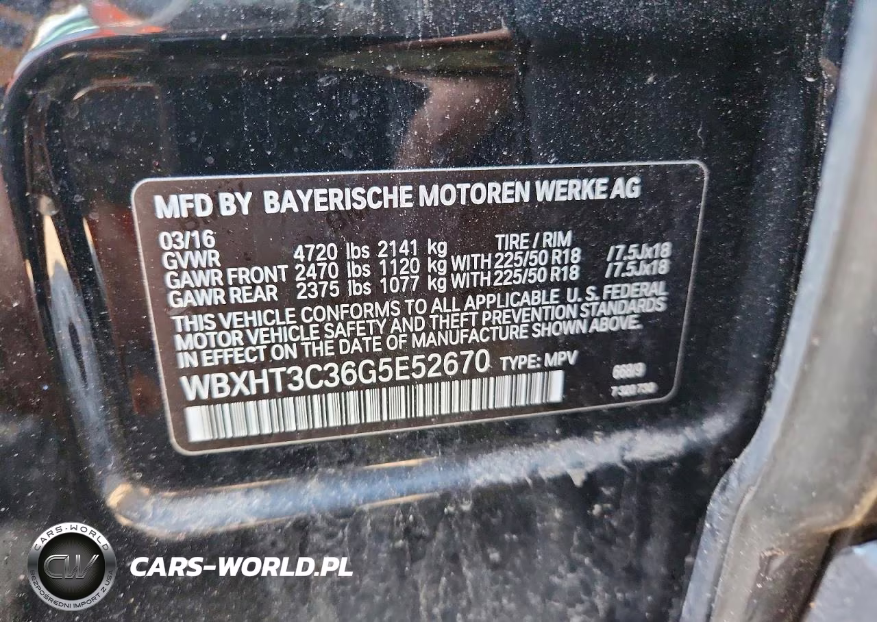 2016 BMW X1 xDrive28I VIN:WBXHT3C36G5E52670 - 13