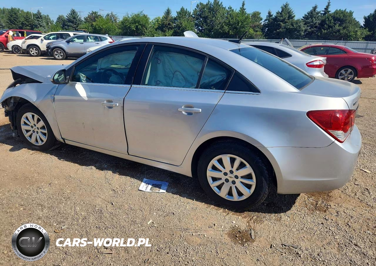 2011 Chevrolet Cruze Lt VIN:1G1PF5S95B7145575 - 2