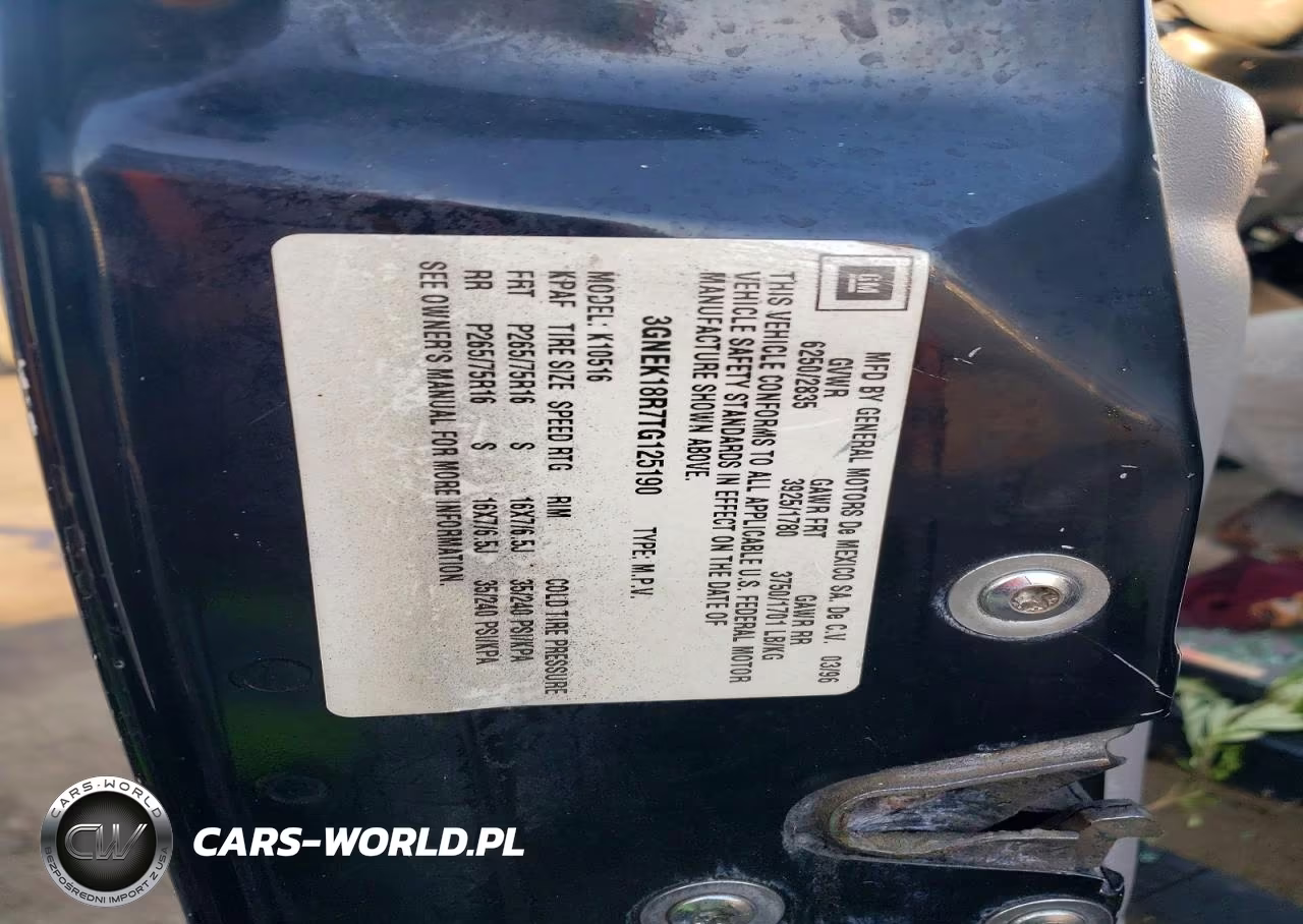 1996 Chevrolet Tahoe K1500 VIN:3GNEK18R7TG125190 - 13