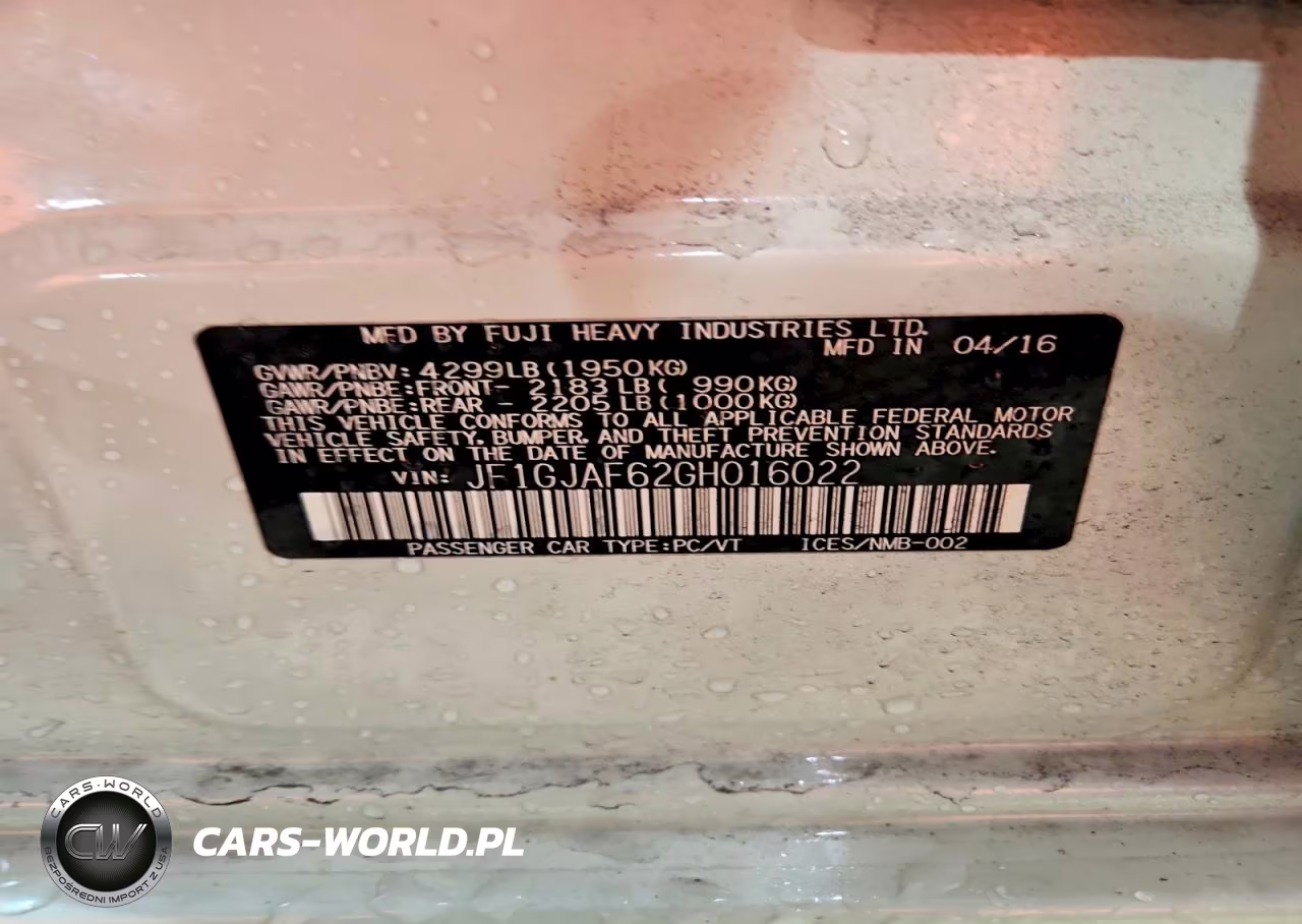 2016 Subaru Impreza Premium Plus VIN:JF1GJAF62GH016022 - 12