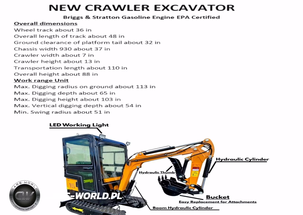 2025 OTHER HEAVY EQUIPMENT EXCAVATOR VIN:3811008 - 10