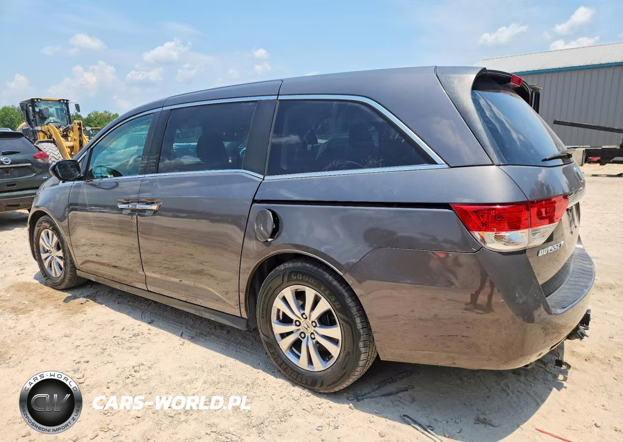 2017 Honda Odyssey Se VIN:5FNRL5H39HB000411 - 2