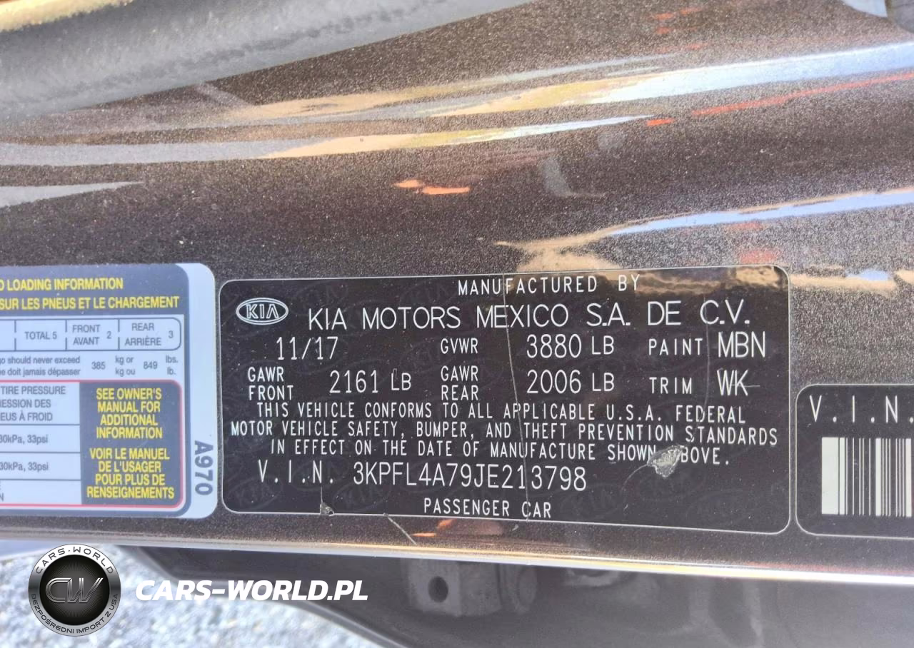 2018 Kia Forte Lx VIN:3KPFL4A79JE213798 - 13
