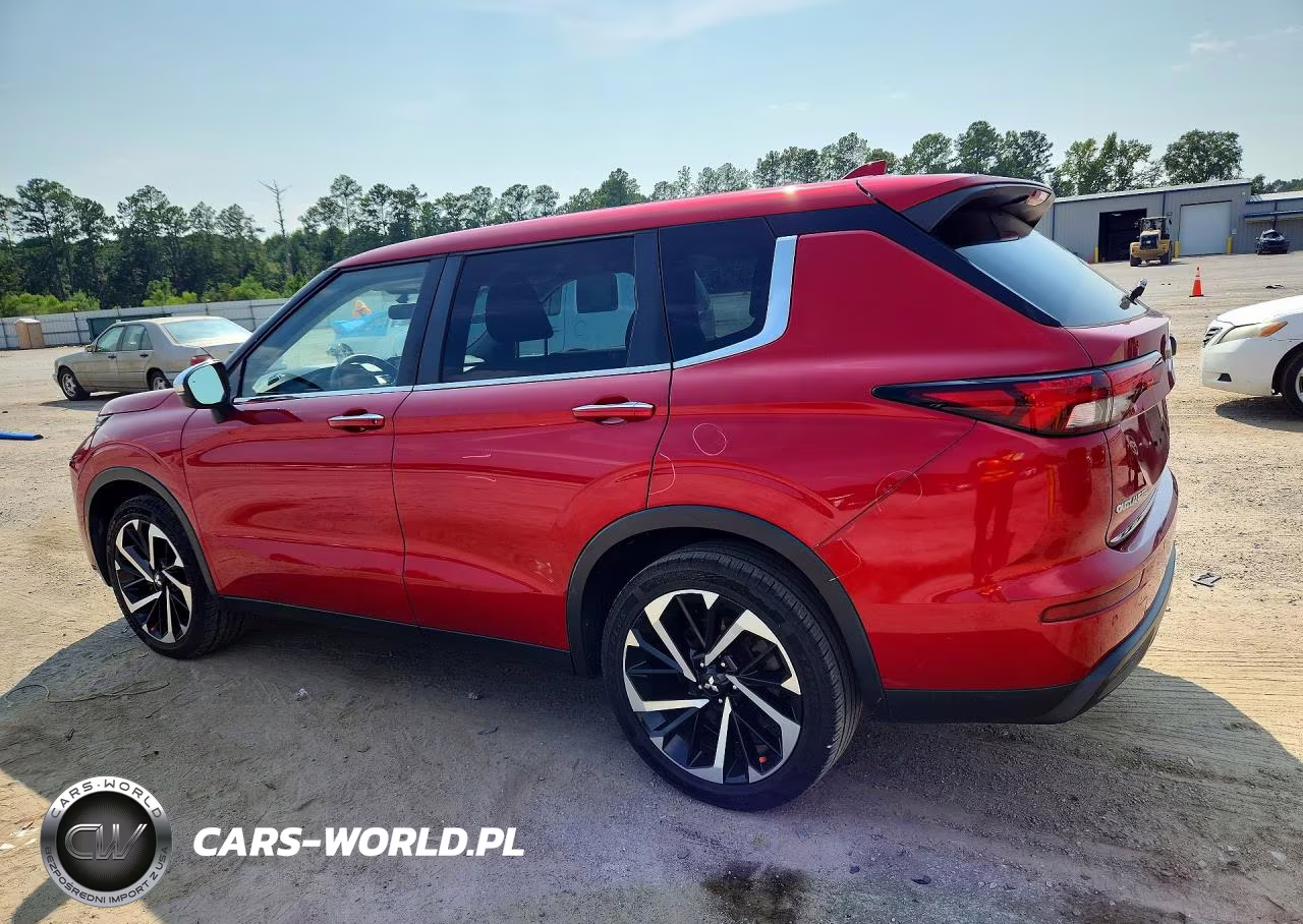 2022 Mitsubishi Outlander Es VIN:JA4J3TA87NZ083361 - 2