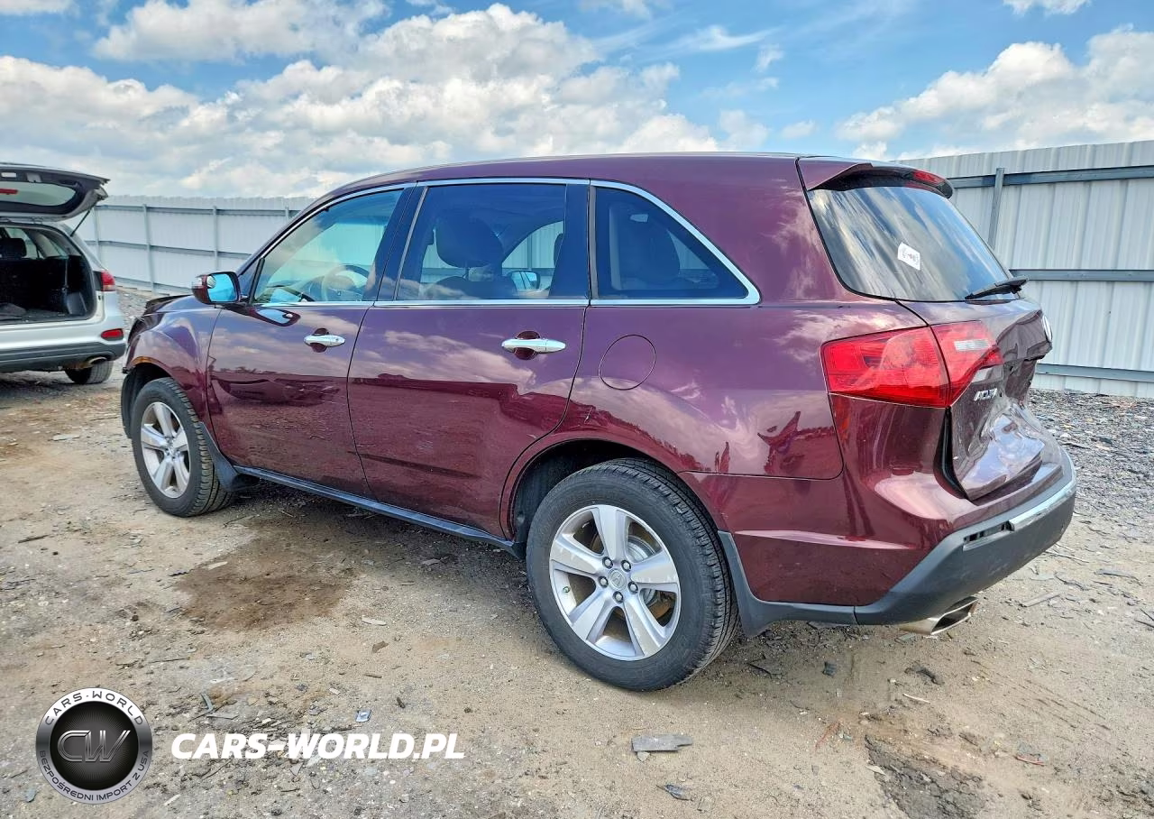 2013 Acura Mdx VIN:2HNYD2H22DH515974 - 2