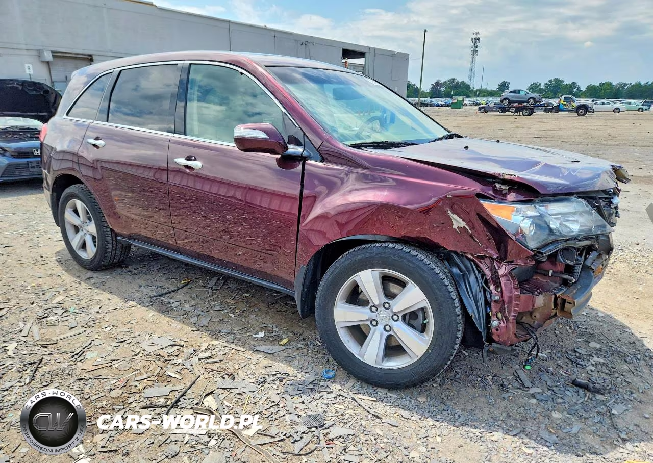 2013 Acura Mdx VIN:2HNYD2H22DH515974 - 4