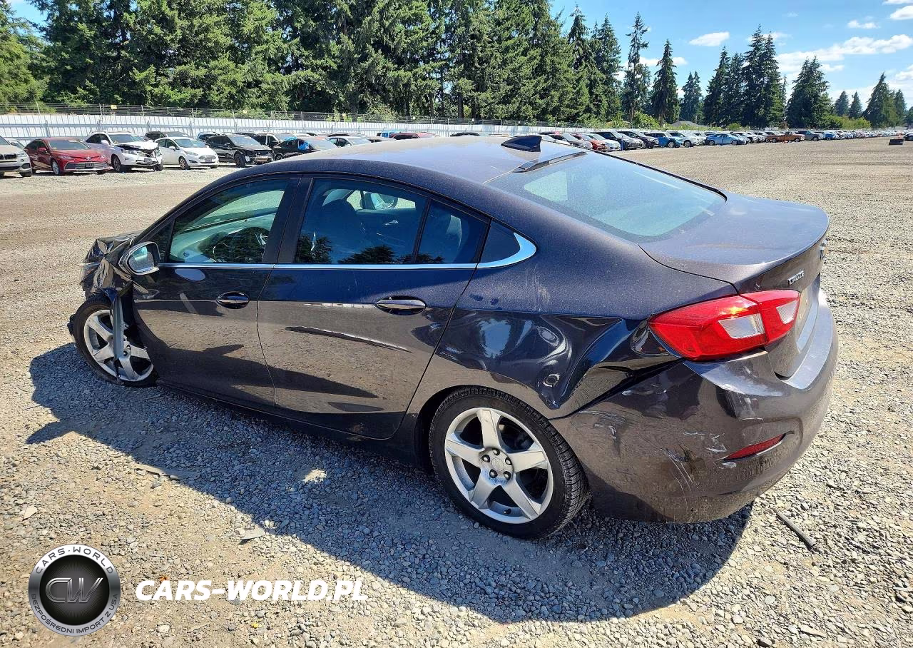 2016 Chevrolet Cruze Lt VIN:1G1BE5SM2G7275225 - 2