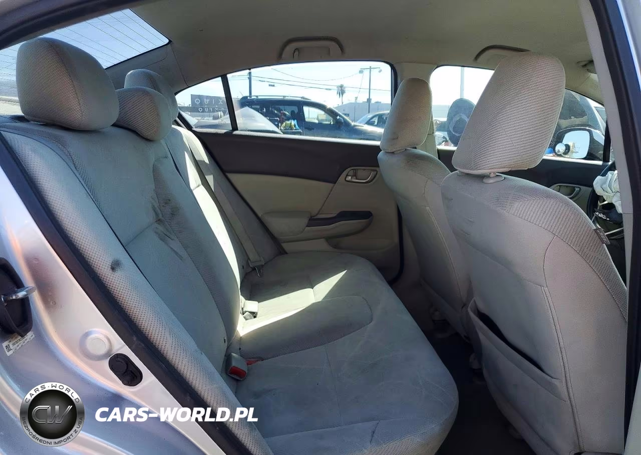 2012 Honda Civic Lx VIN:19XFB2F56CE008716 - 10