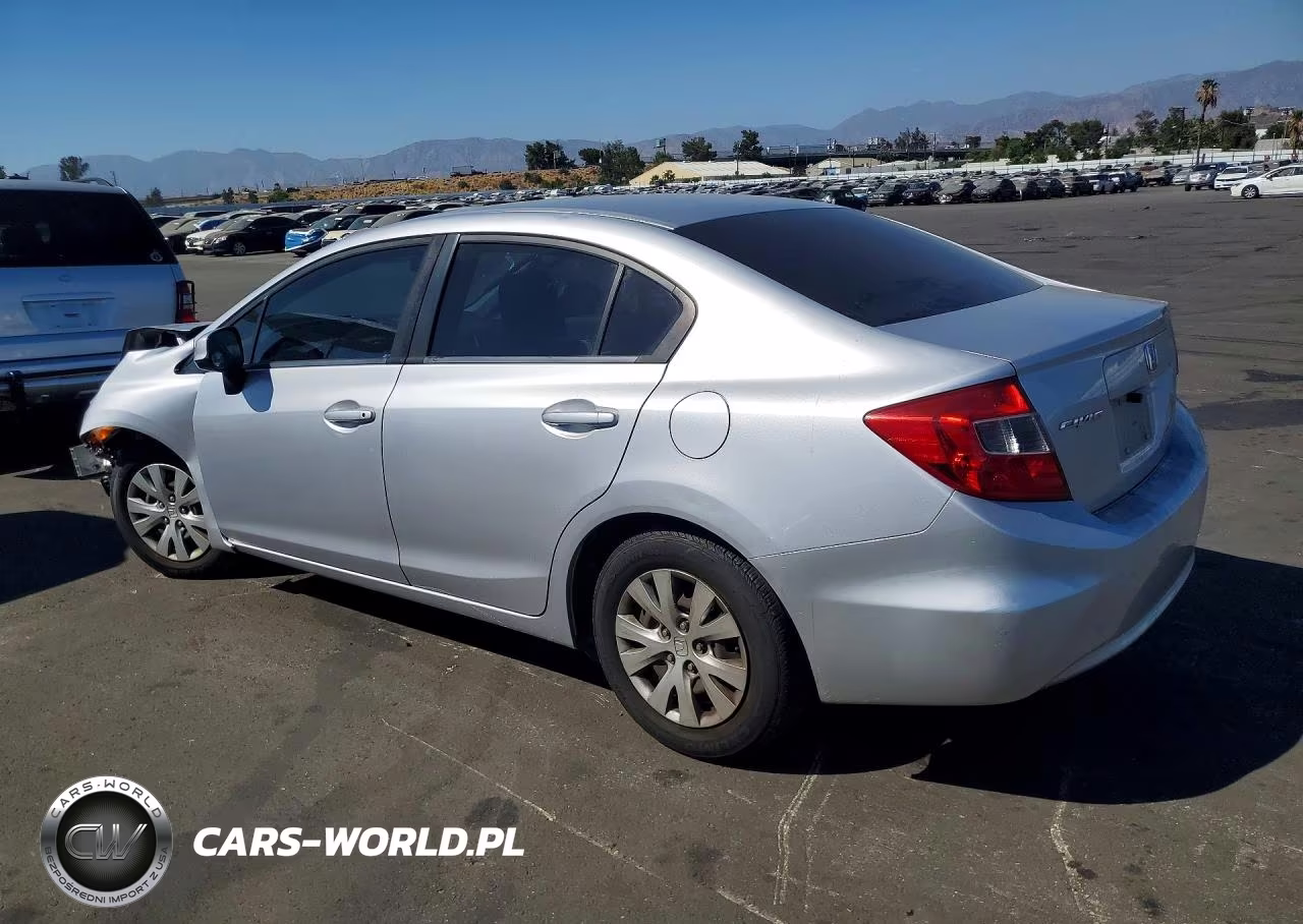 2012 Honda Civic Lx VIN:19XFB2F56CE008716 - 2