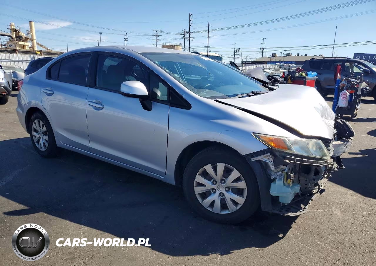 2012 Honda Civic Lx VIN:19XFB2F56CE008716 - 4