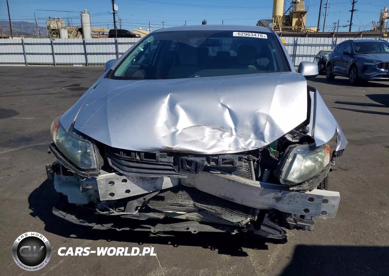 2012 Honda Civic Lx VIN:19XFB2F56CE008716 - 5