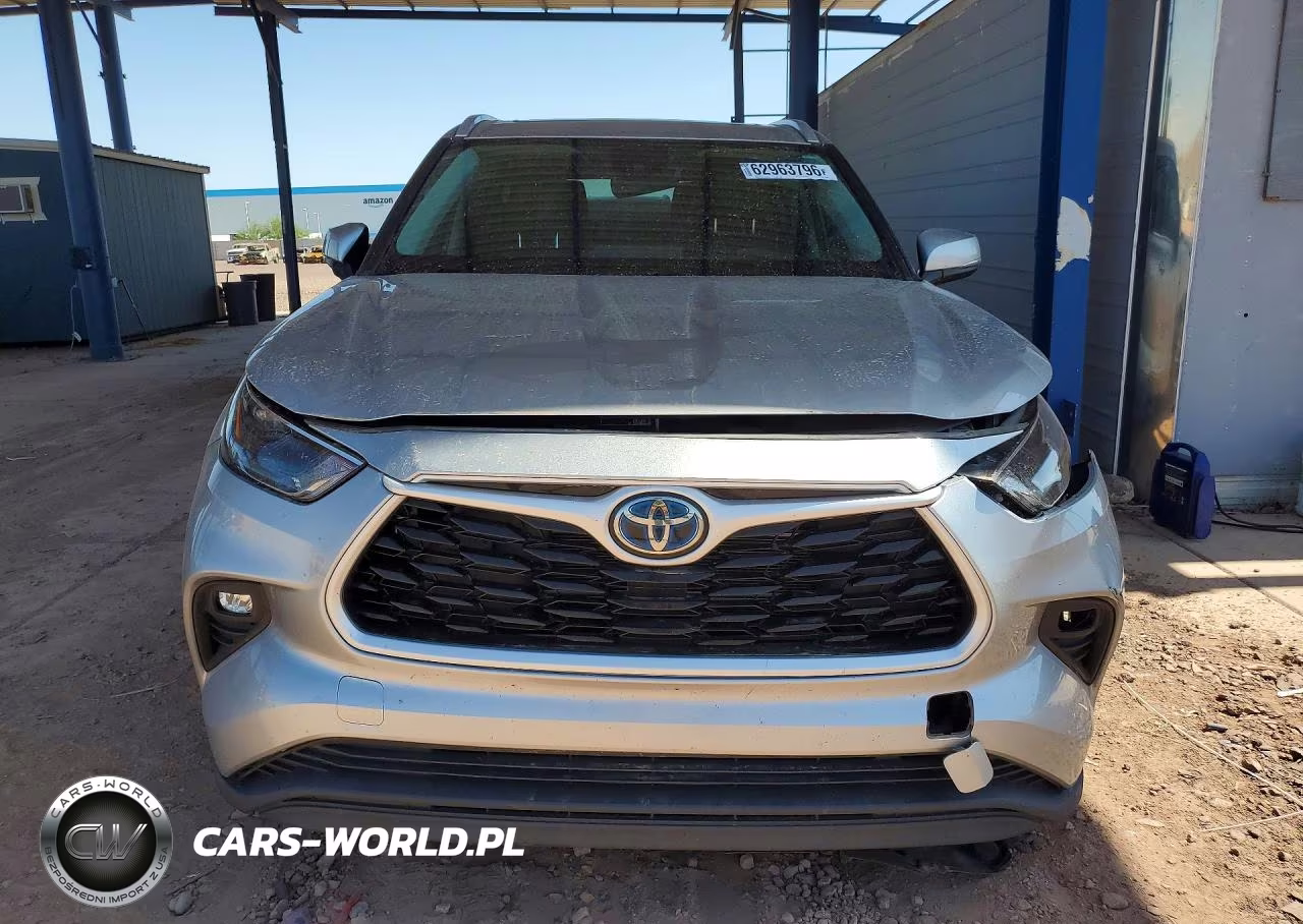 2022 Toyota Highlander Hybrid Xle VIN:5TDGARAH4NS515981 - 5