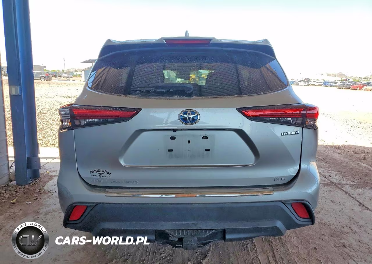 2022 Toyota Highlander Hybrid Xle VIN:5TDGARAH4NS515981 - 6