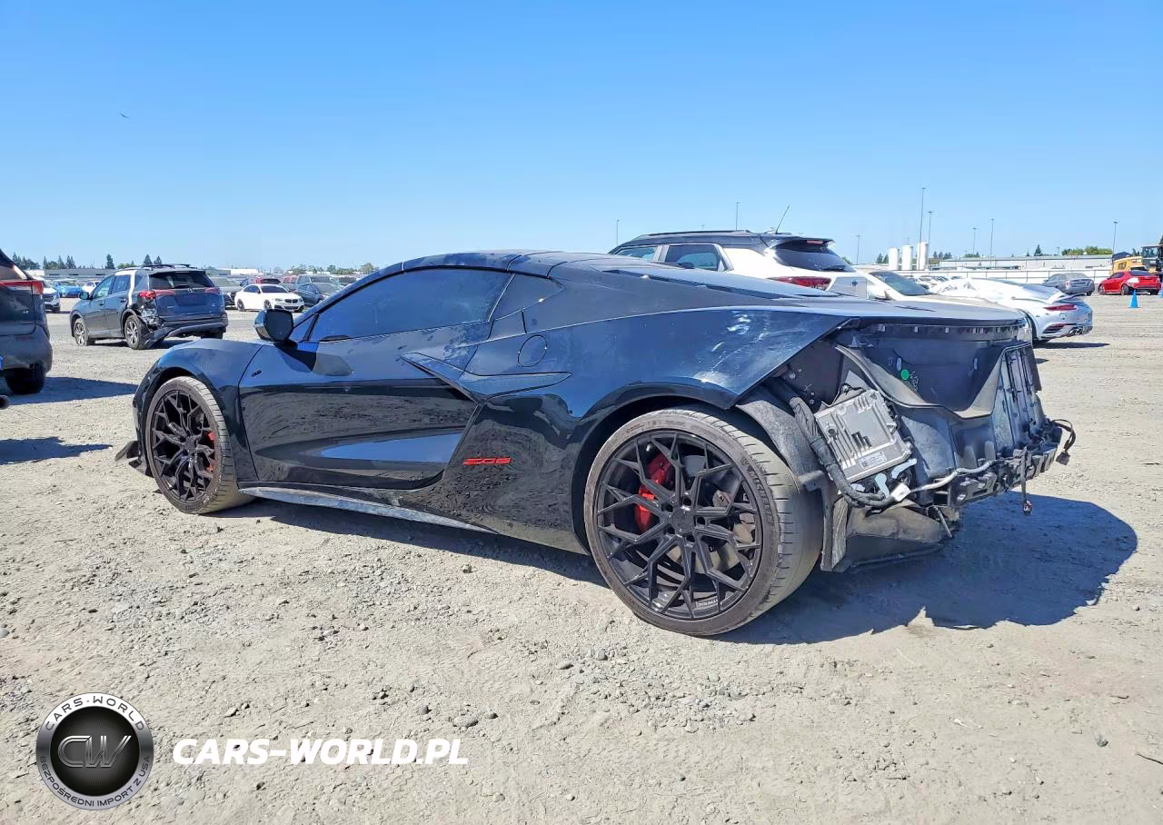 2024 Chevrolet Corvette Z06 3Lz VIN:1G1YF2D35R5600796 - 2
