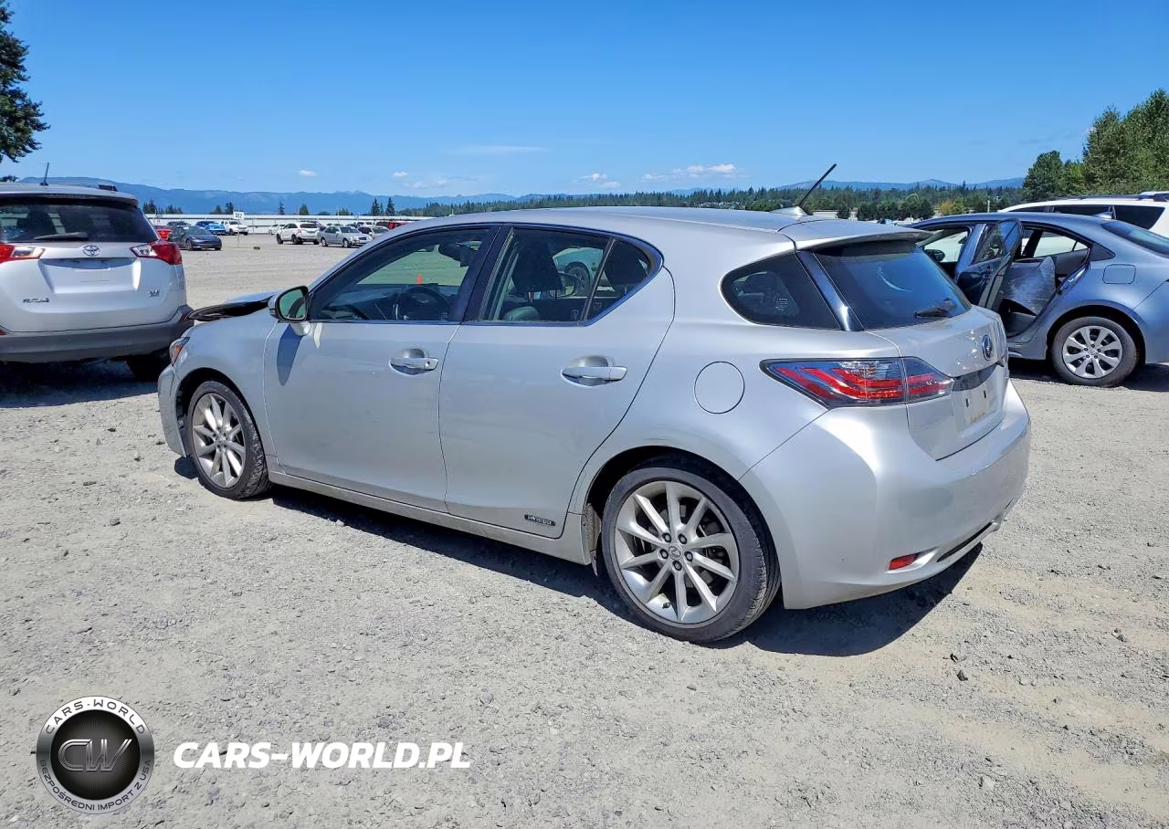 2012 Lexus Ct 200 VIN:JTHKD5BH8C2069801 - 2