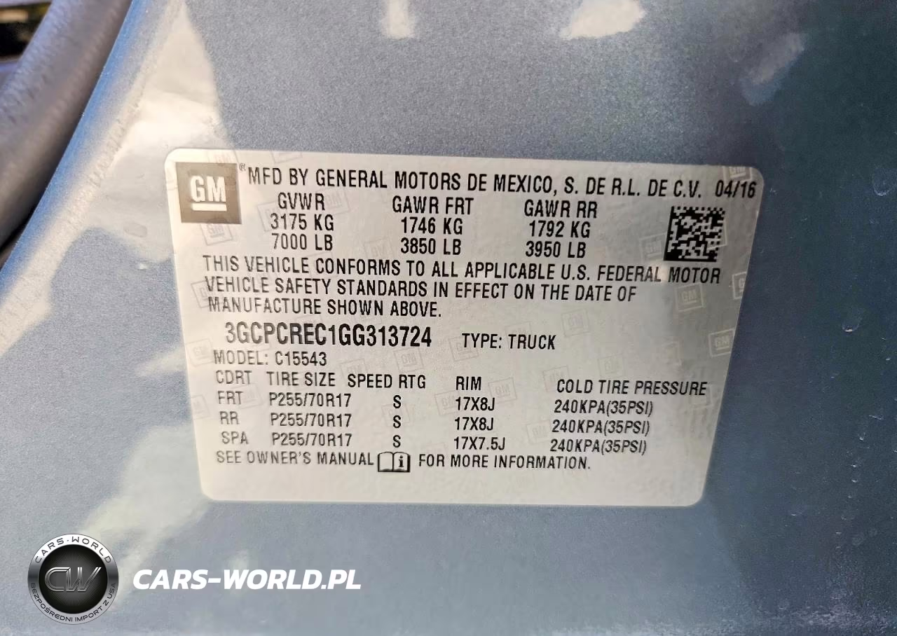 2016 Chevrolet Silverado C1500 Lt VIN:3GCPCREC1GG313724 - 12