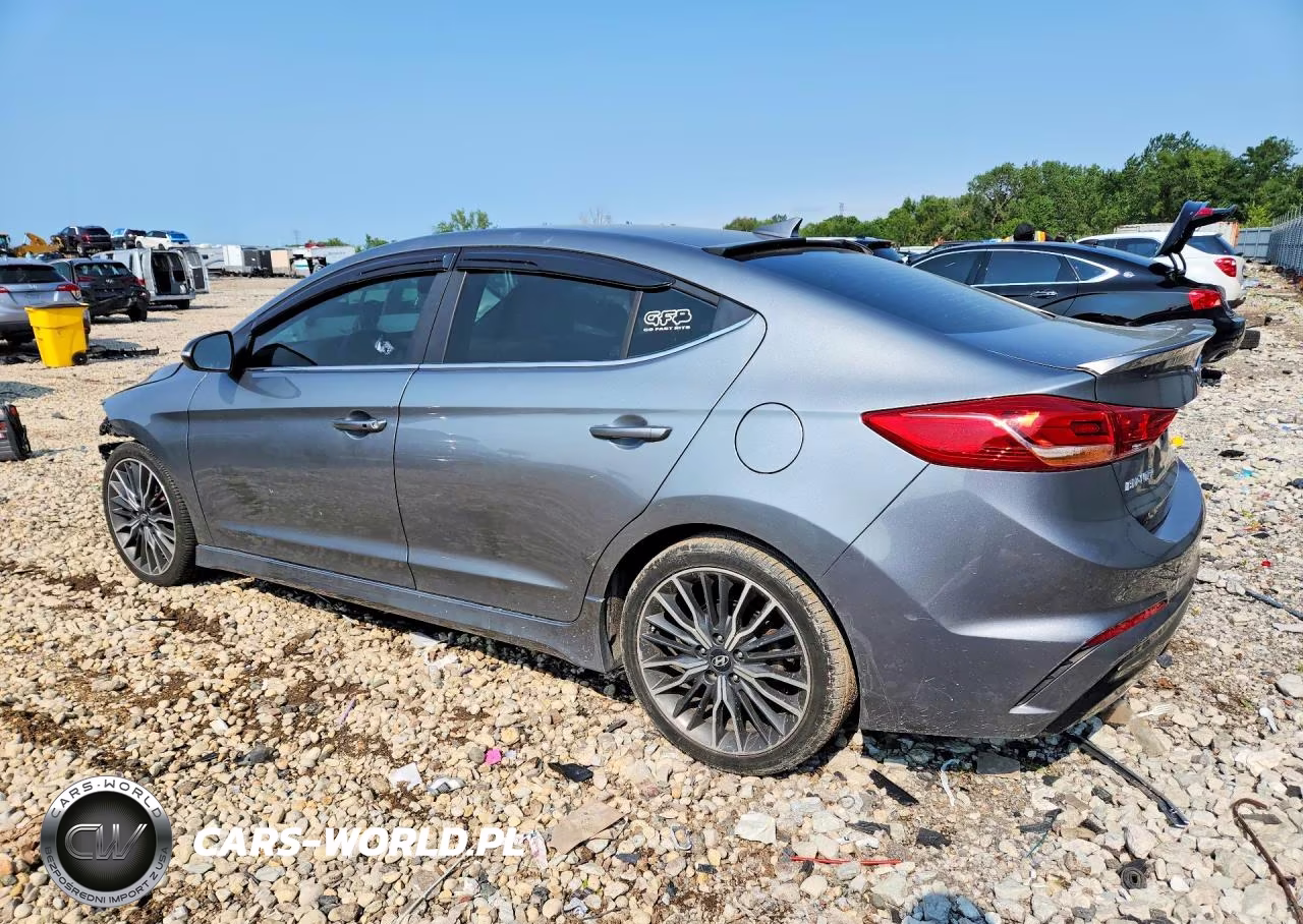 2018 Hyundai Elantra Sport VIN:KMHD04LB3JU522858 - 2