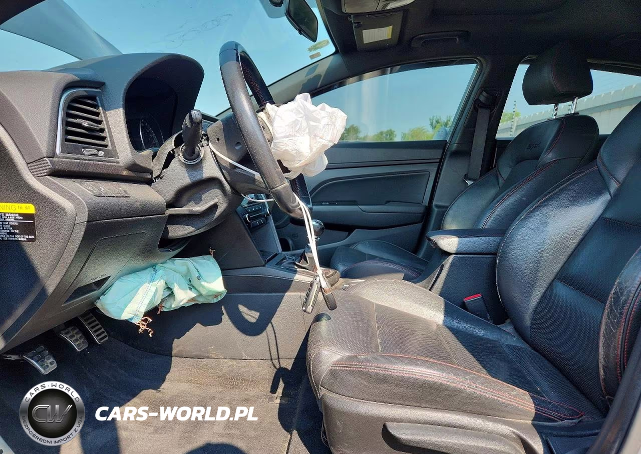2018 Hyundai Elantra Sport VIN:KMHD04LB3JU522858 - 7