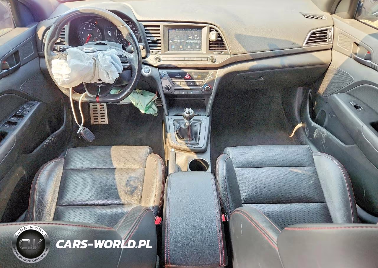 2018 Hyundai Elantra Sport VIN:KMHD04LB3JU522858 - 8