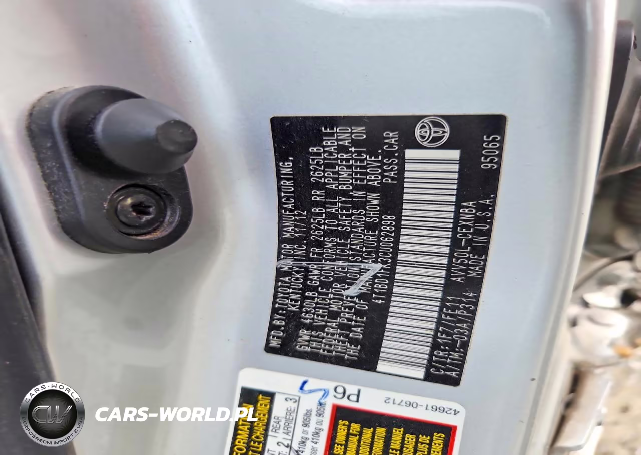 2012 Toyota Camry Hybrid Le VIN:4T1BD1FK3CU062898 - 13
