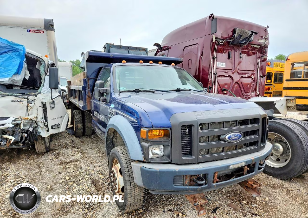 2008 Ford F450 Super Duty Dump Truck VIN:1FDXF47Y18EB82673 - 4