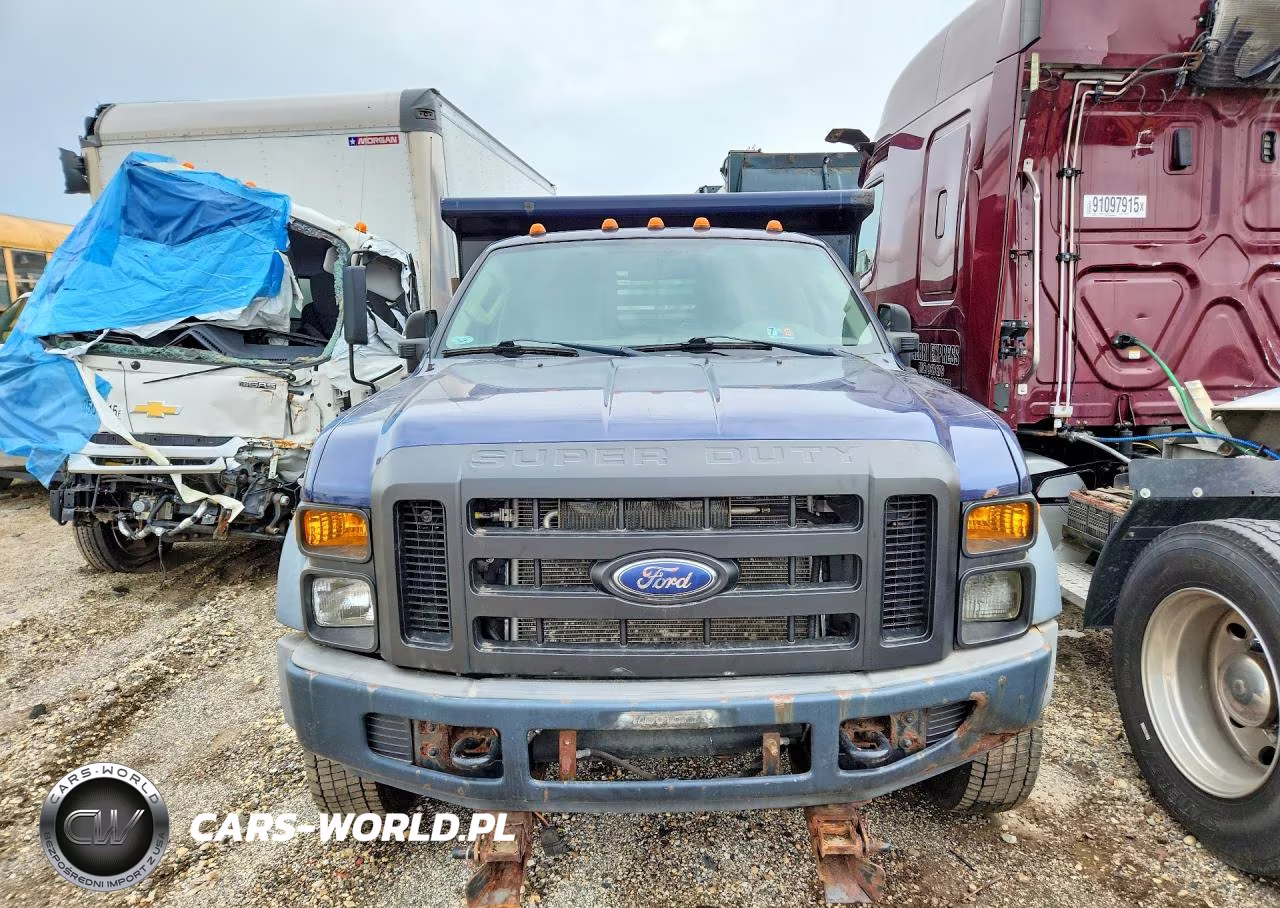 2008 Ford F450 Super Duty Dump Truck VIN:1FDXF47Y18EB82673 - 5