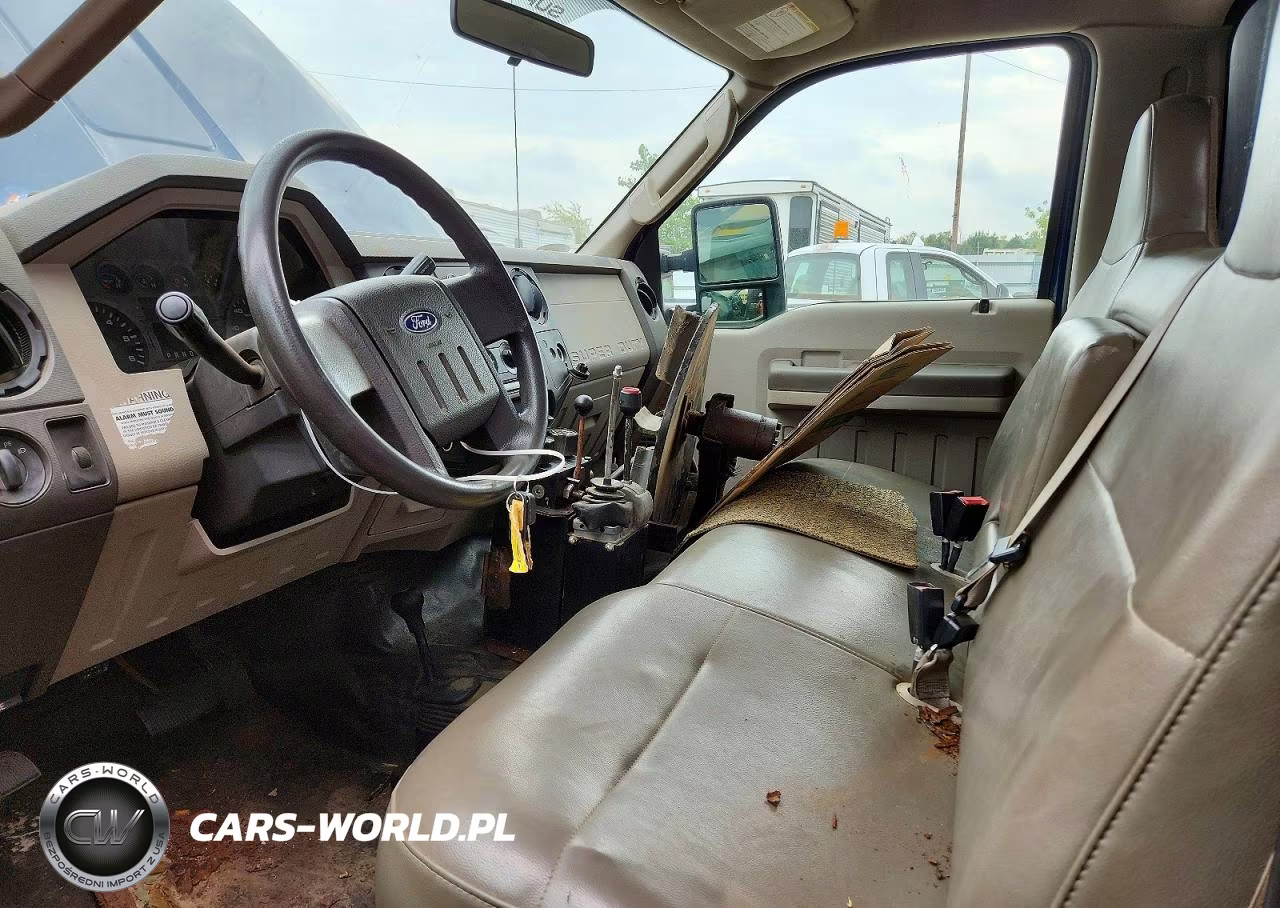 2008 Ford F450 Super Duty Dump Truck VIN:1FDXF47Y18EB82673 - 7