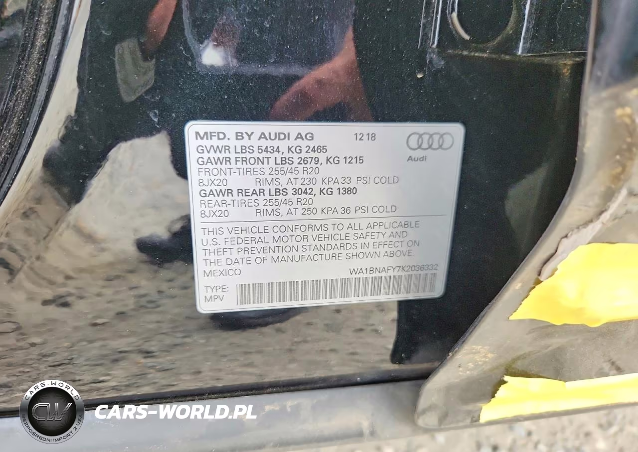 2019 Audi Q5 Premium Plus VIN:WA1BNAFY7K2036332 - 13