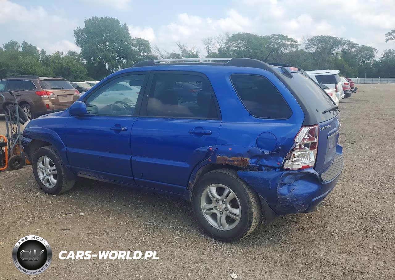 2007 Kia Sportage Lx VIN:KNDJF723177440992 - 2