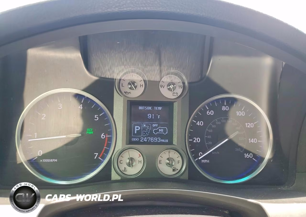 2008 Lexus Lx 570 VIN:JTJHY00W384012628 - 9