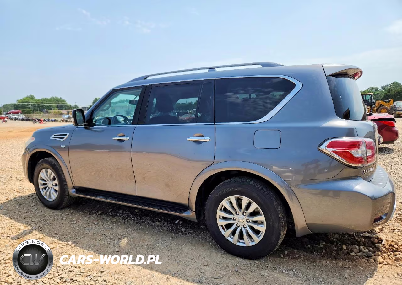 2017 Nissan Armada Sv VIN:JN8AY2NDXH9008185 - 2