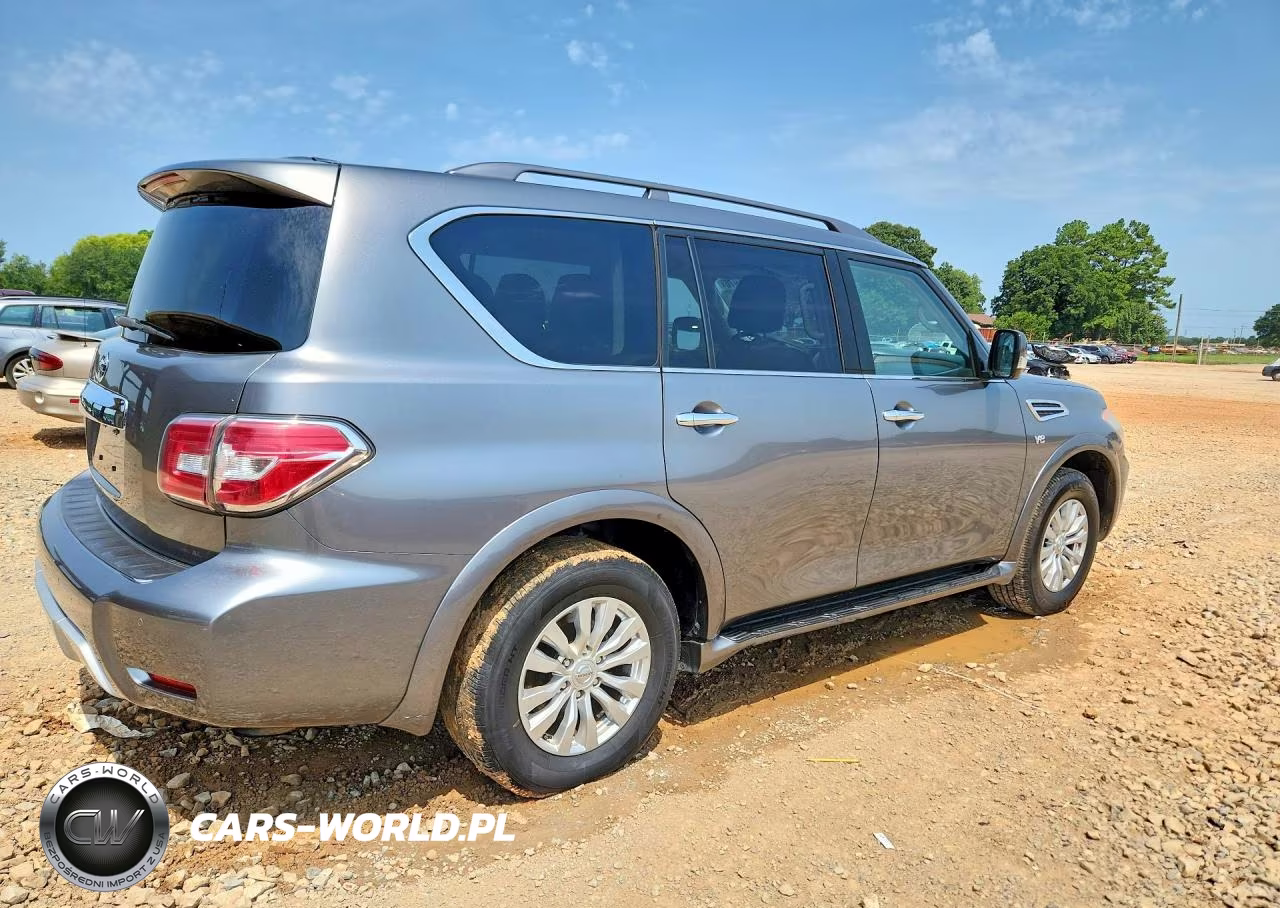 2017 Nissan Armada Sv VIN:JN8AY2NDXH9008185 - 3