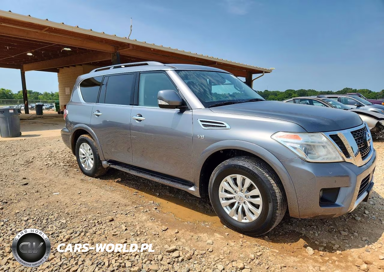 2017 Nissan Armada Sv VIN:JN8AY2NDXH9008185 - 4
