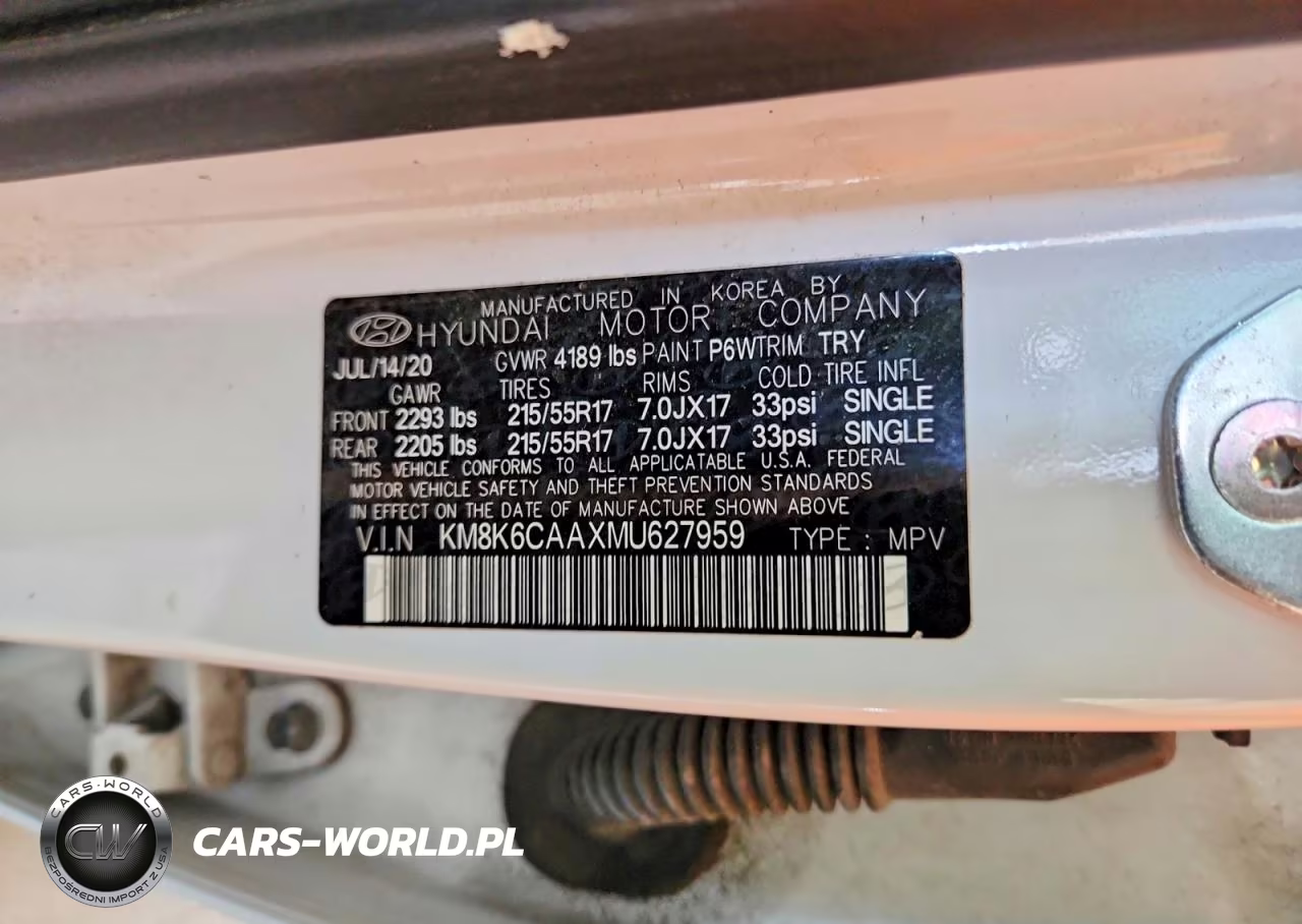 2021 Hyundai Kona Sel Plus VIN:KM8K6CAAXMU627959 - 13