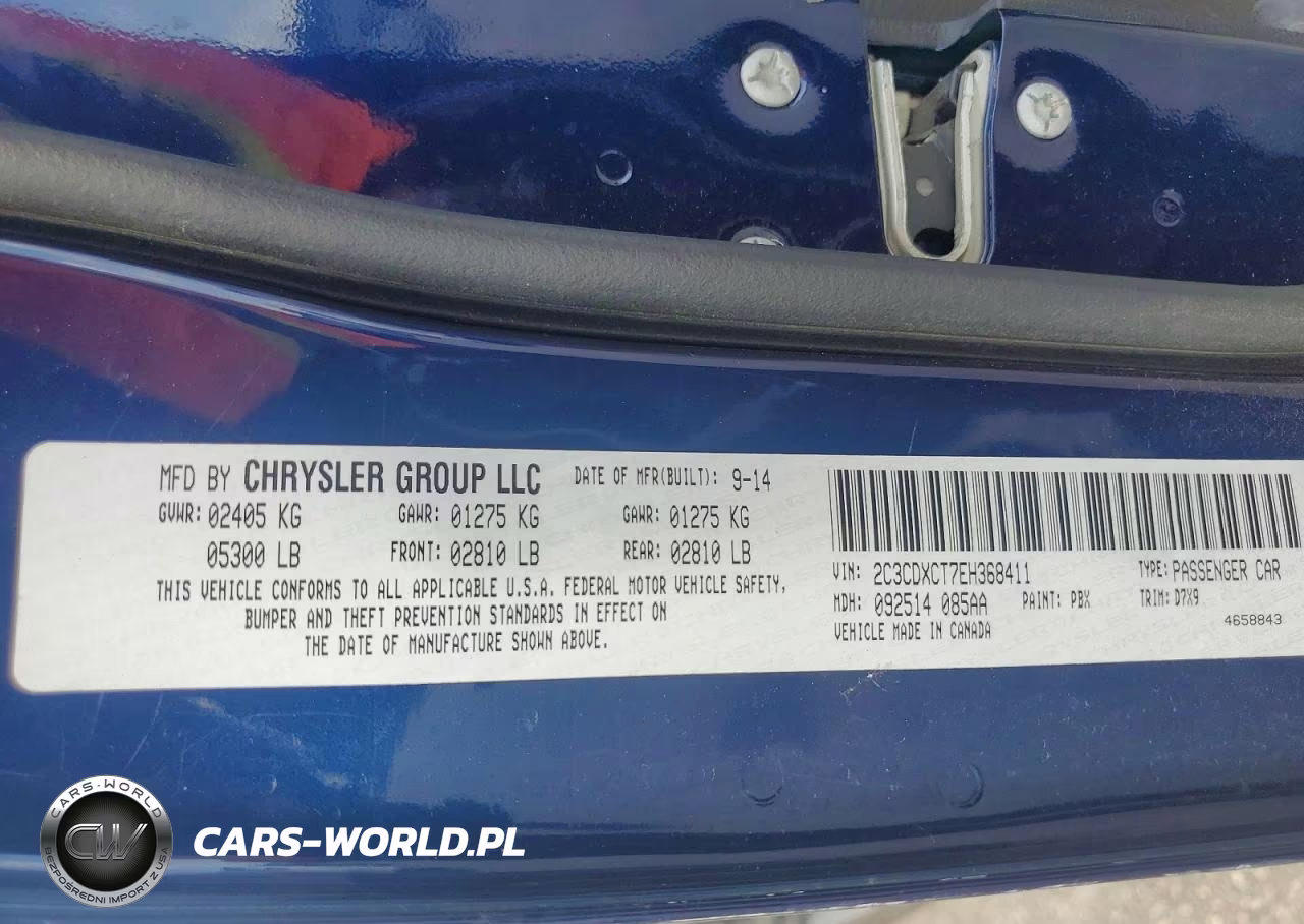 2014 Dodge Charger R-T VIN:2C3CDXCT7EH368411 - 12