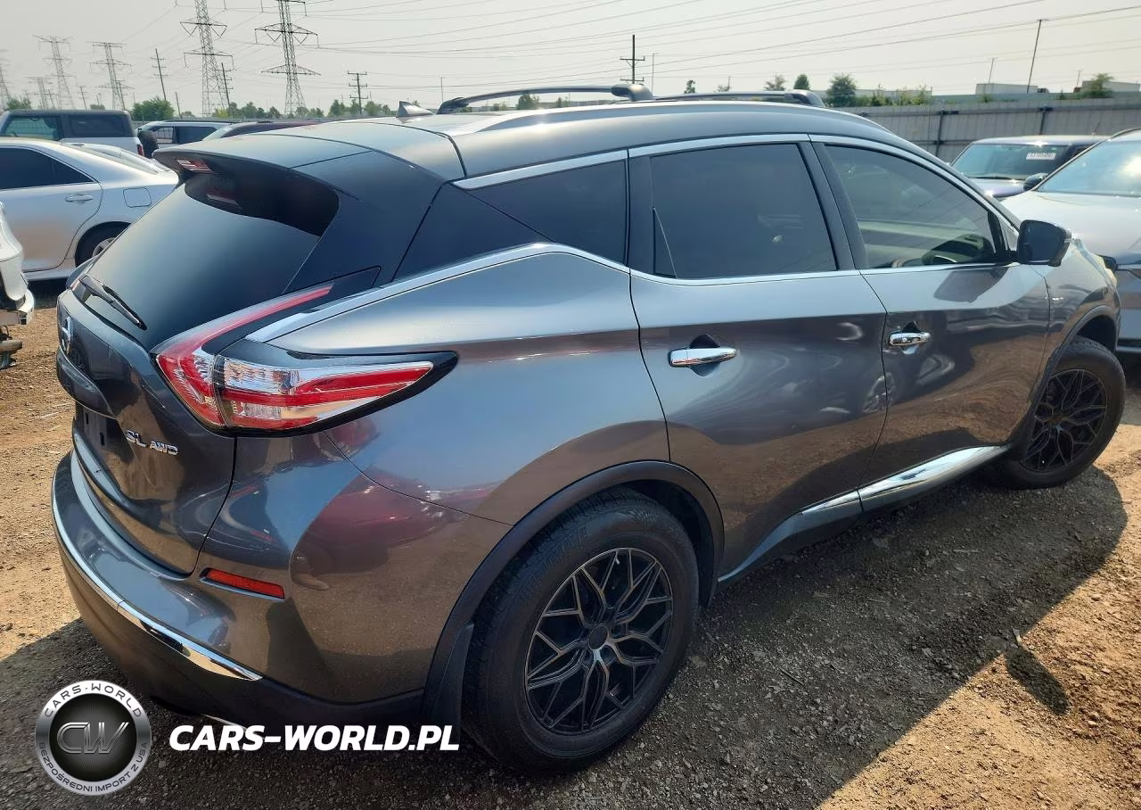 2015 Nissan Murano Sl VIN:5N1AZ2MHXFN261097 - 3