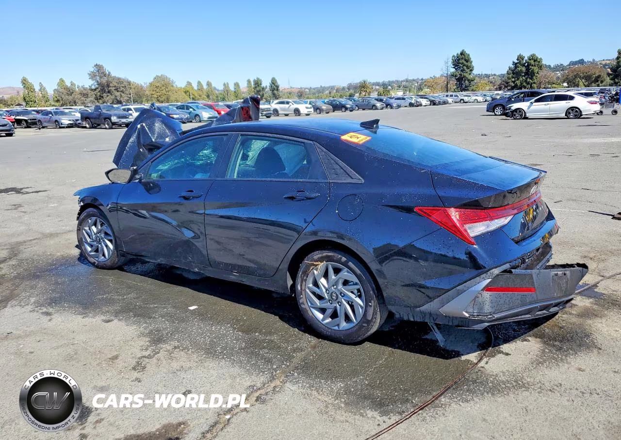2025 Hyundai Elantra Hybrid Blue VIN:KMHLM4DJ4SU171577 - 2