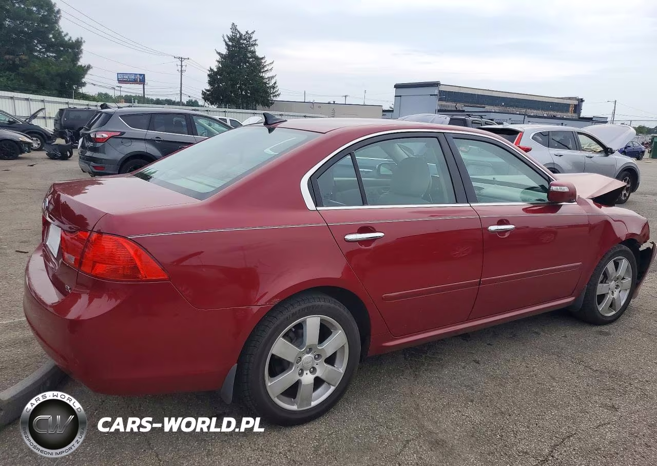 2009 Kia Optima Lx VIN:KNAGE228X95306683 - 3